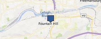 Coaches Florist location map