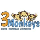 3 Monkeys Inflatables - Party Supplies in Red Lion