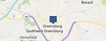 Westmoreland Community Actions location map