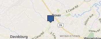 Dover Township Water Authority location map