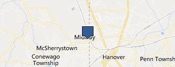 Extra Space Storage location map