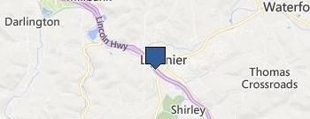 Ligonier Gardens Personal Care location map