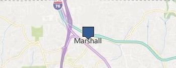 Riverside Lanes location map