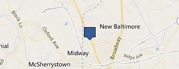 Aaa Southern Pennsylvania location map