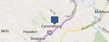 Curves location map