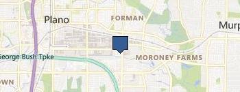 Titus location map