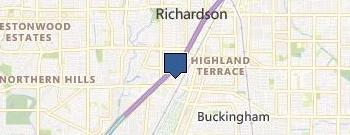 D K Painting location map