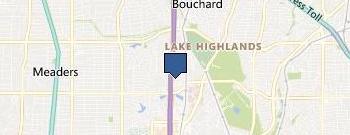Lonestar Overhead Doors location map