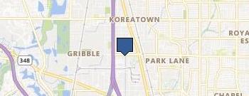 Parker University location map