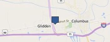 Colorado County Sheriff's Office location map