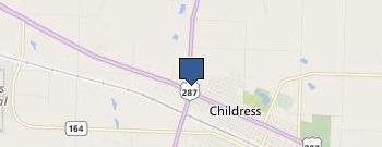Childress Economic Development location map