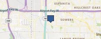 Taxi Hub Dallas location map