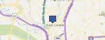 Kitchen Cabinets Dallas location map