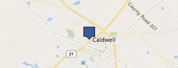 Caldwell Dental Assoc location map