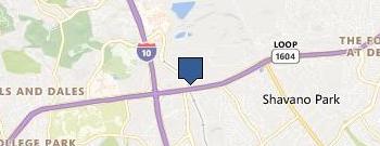 Stamp Antonio location map