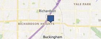 EC Maintenance location map