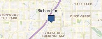Affordable Taxicab Richardson location map