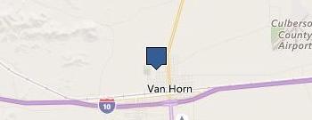 Culberson School District location map