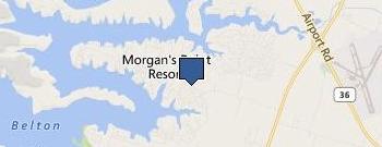 Morgan's Point Storage location map