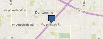 Penske Truck Rental location map