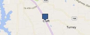 East Texas Towers location map
