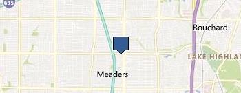 Park Cities Yoga location map