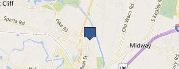 MCS Roofing location map