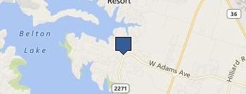 Liberty Mart of Temple location map