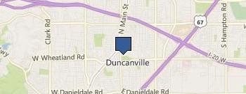 Duncanville Recreation Center location map