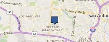 San Fernando Cemetery II location map