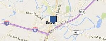 Development Service location map
