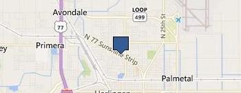 Monte Bello Ballroom Boutique location map