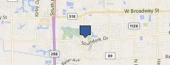 Omega Psi Phi Fraternity Rho location map