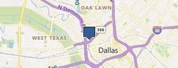 Graphics Dfw location map