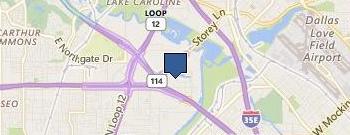 George D Alan CO location map