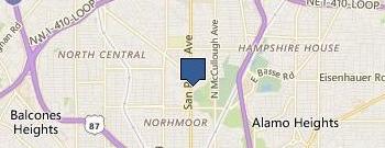 Yams Auto Sales location map