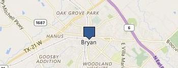 County Of Brazos location map