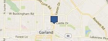 Lavon Shell location map