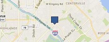 Sprint location map
