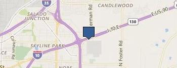 Texas Alternator Starter Service location map