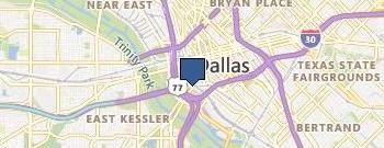 Dallas Poker Parties location map