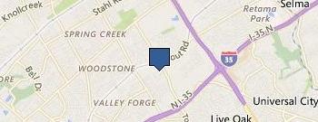 Alamo City Soda Blasting location map