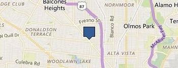 Woodlawn Theatre location map