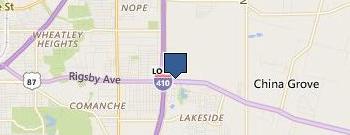 Subway location map