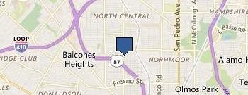Presto Printing location map