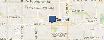ADT Garland location map