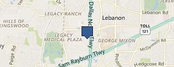 Frisco Economic Development Corporation location map