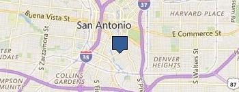 San Antonio Teachers Council location map