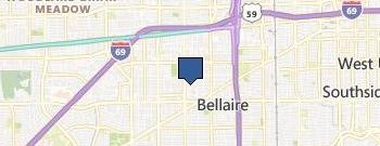 Behavioral Hospital-Bellaire location map