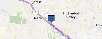 Texas Furniture Hut location map